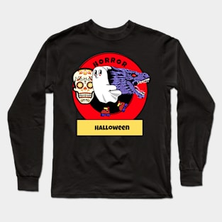 Horror Holloween Long Sleeve T-Shirt